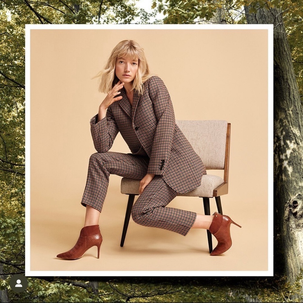 BRAND NEW Louise Et Cie Sana Croc and Suede Bootie